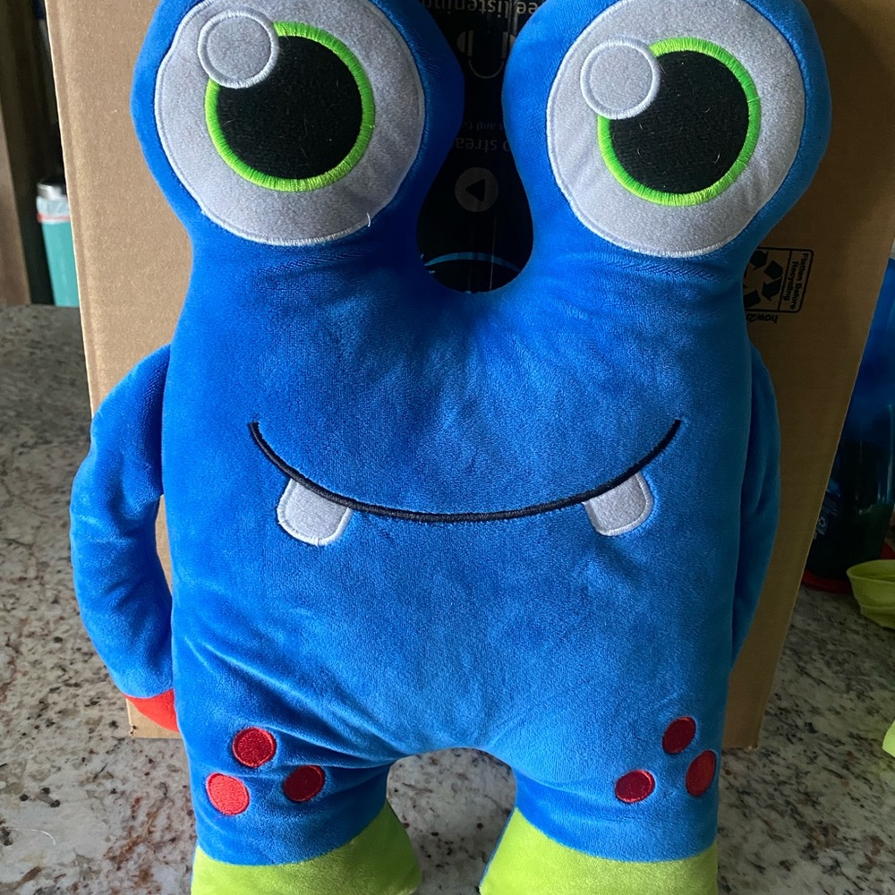 Blue Monster Plush Toy